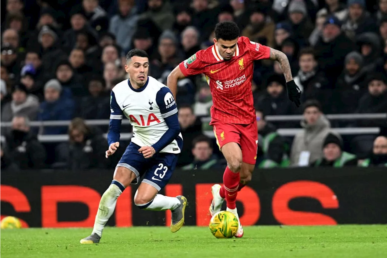 Tottenham se impone al Liverpool en la semifinal de la Copa de la Liga