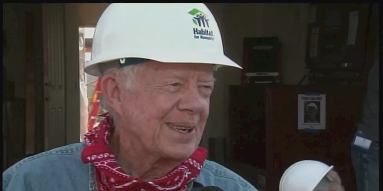 Jimmy Carter's Humanitarian Work with Habitat for Humanity