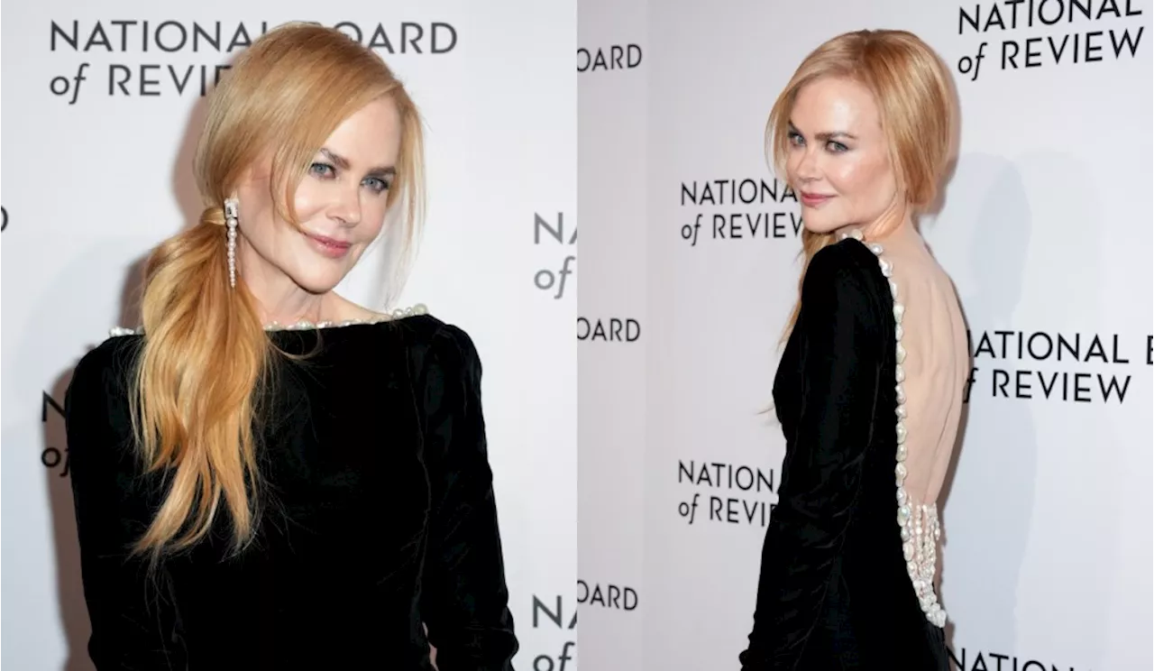 Nicole Kidman Dazzles at National Board Review Gala and Golden Globes