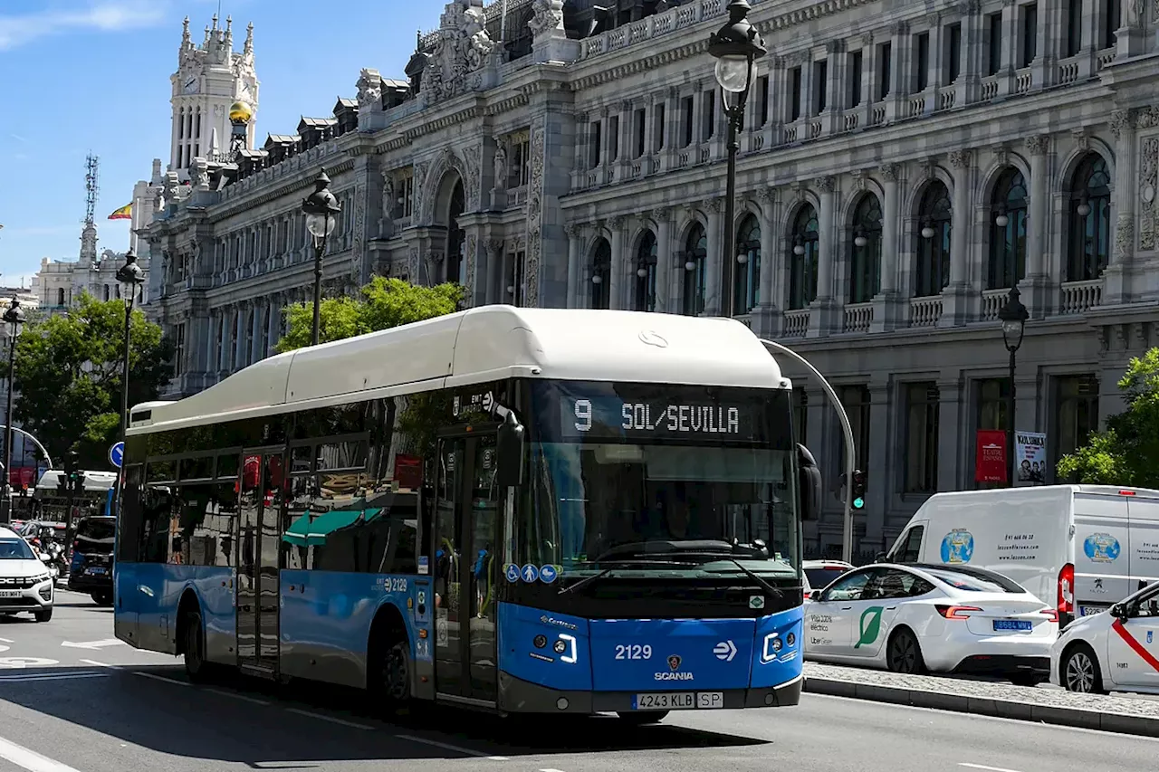 Los autobuses de la EMT Madrid vuelven a ser gratuitos durante 48 horas