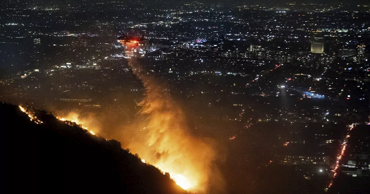 Hollywood Hills Fire Threatens Iconic Landmarks as Wildfires Rage Across Southern California