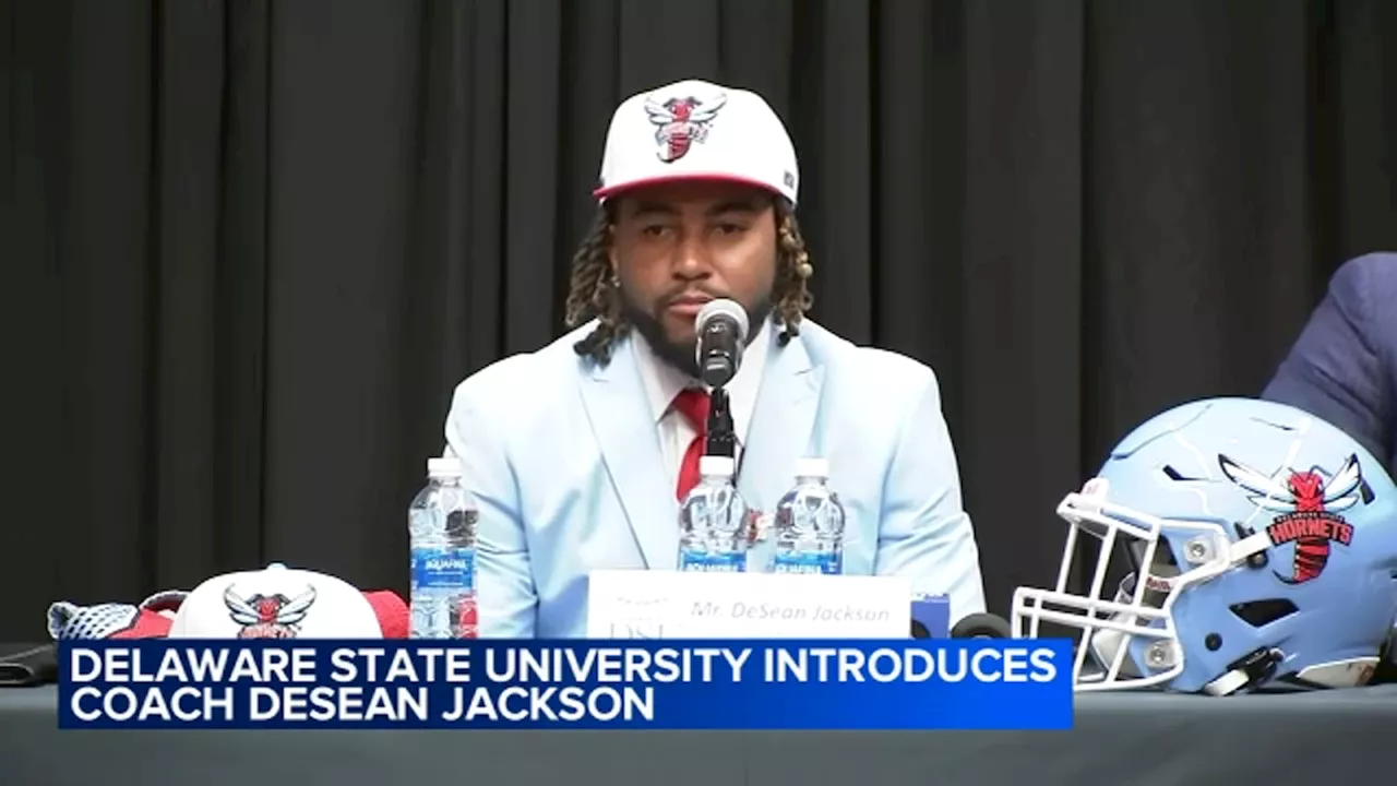 Former Eagles Wide Receiver DeSean Jackson Becomes Delaware State's Head Coach