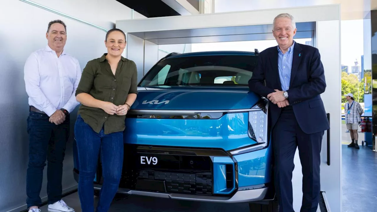 Kia Australia Electrifies Australian Open Vehicle Fleet for First Time