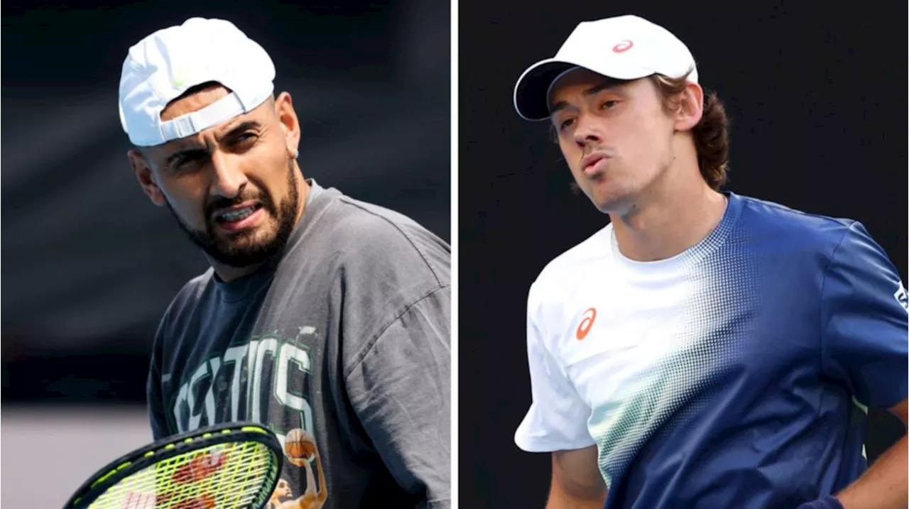 Kyrgios Gets Favorable Draw at Australian Open, De Minaur Faces Tough Path