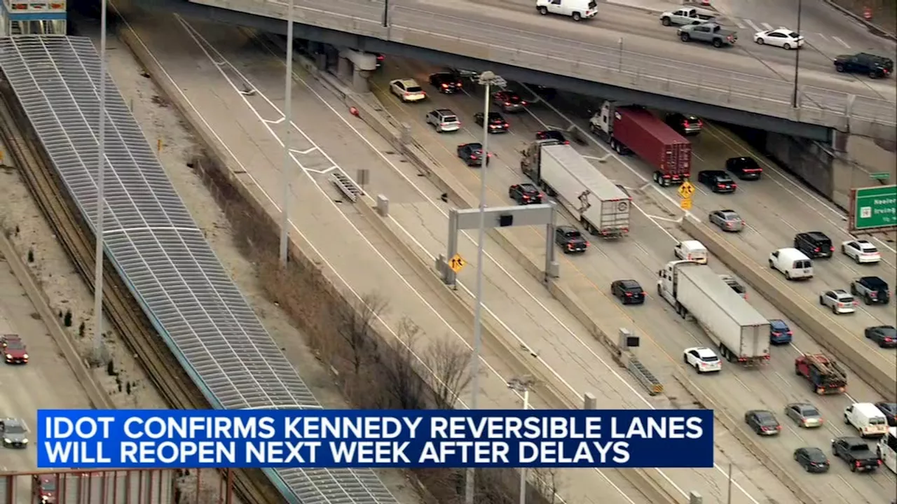 Kennedy Expressway Lanes to Reopen After Software Delays