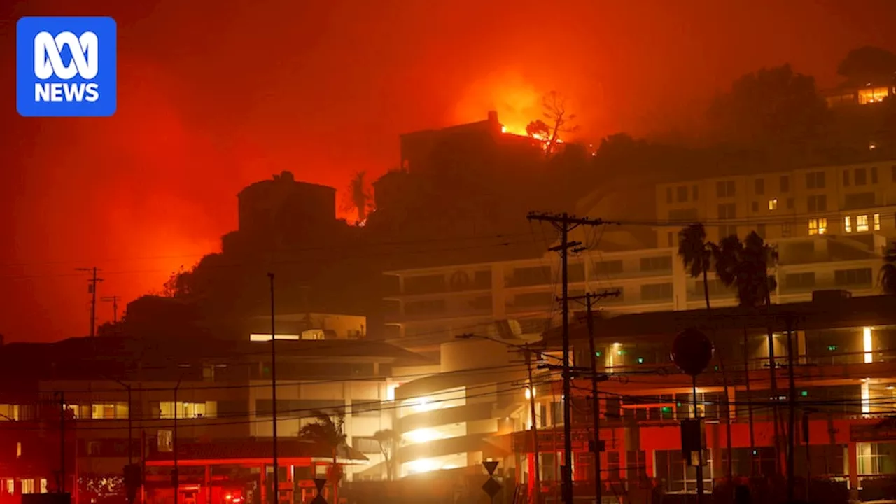 Wildfires Rage Across Los Angeles, Celebrities Evacuate