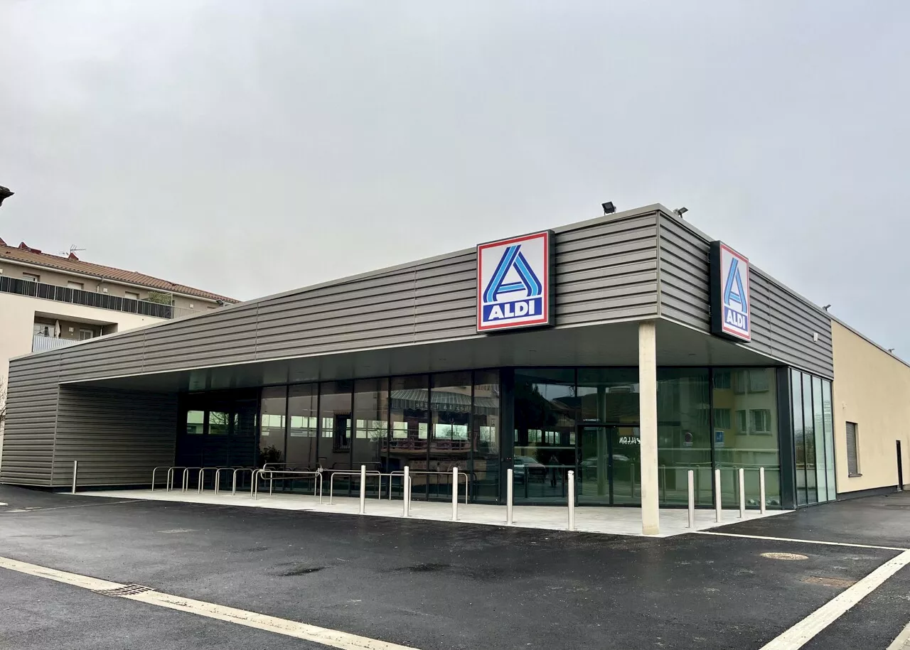 Le magasin Aldi d'Estrablin rouvre ses portes après des travaux