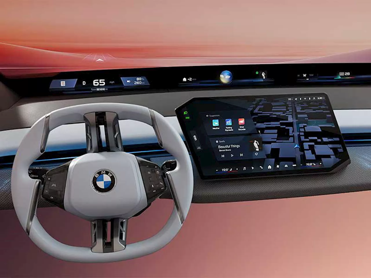 BMW Neue Klasse: Un'esperienza di guida innovativa grazie al nuovo sistema di infotainment