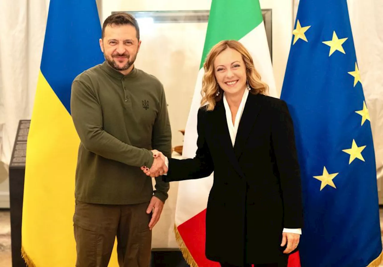 Zelensky a Roma: Incontro con Meloni e Sostegno all'Ucraina