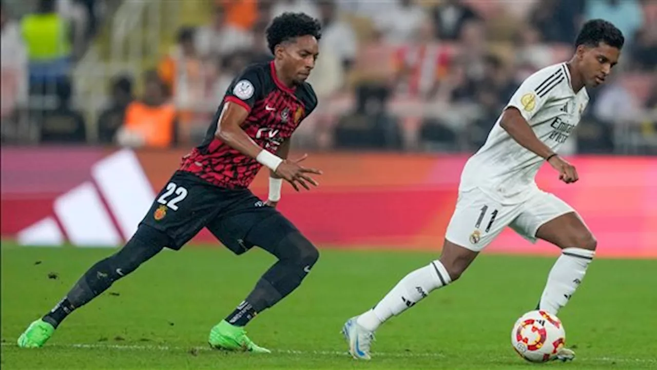 تعادل ريال مايوركا وريال مدريد في نصف نهائي كأس السوبر الإسباني