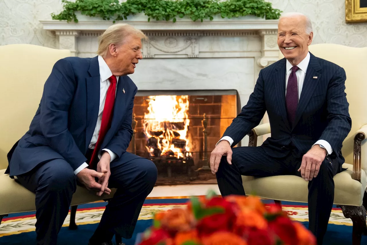 Biden and Trump Meet as Biden Exits Presidency