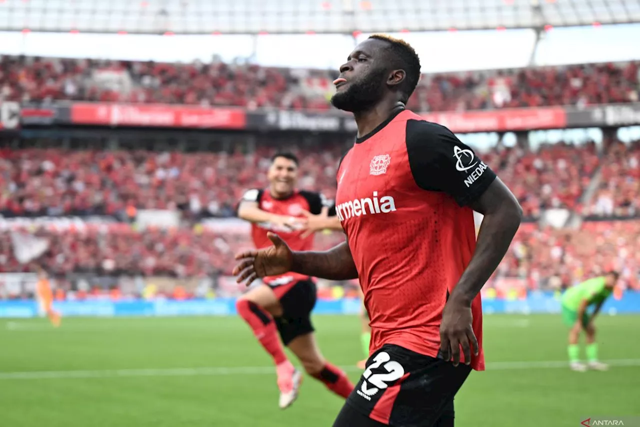 Victor Boniface Absen Saat Leverkusen Hadapi Dortmund