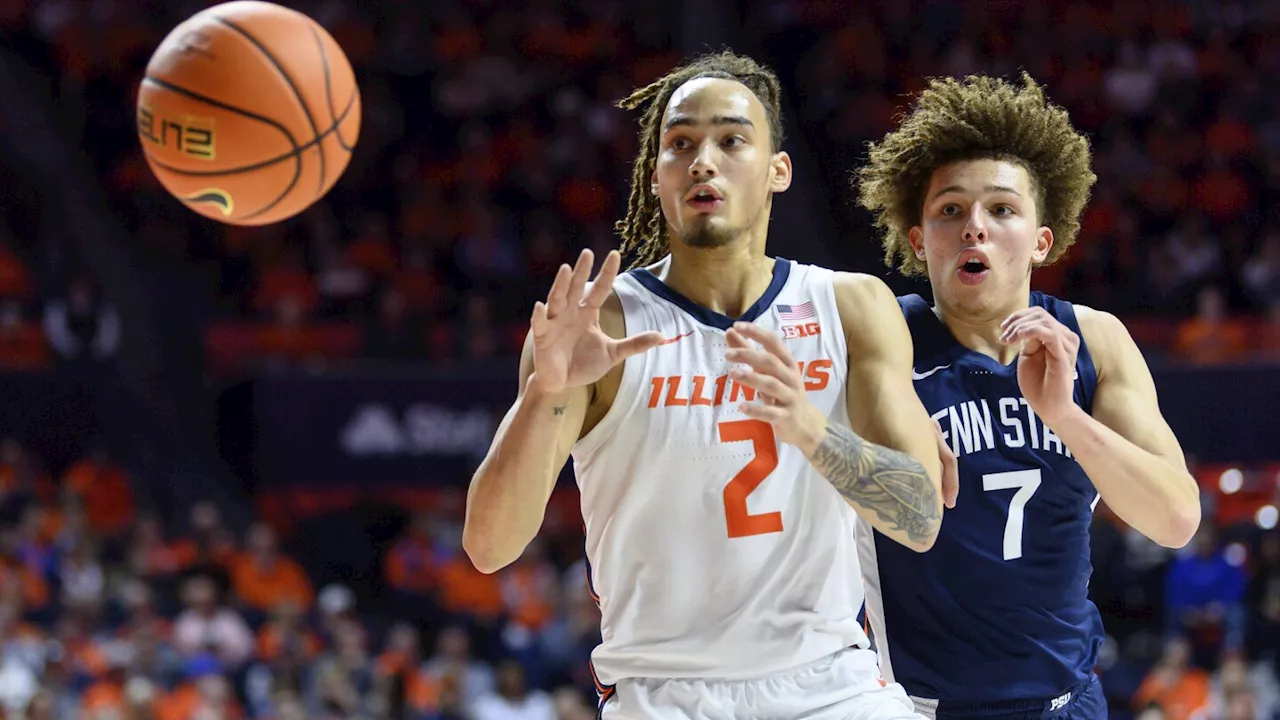 Ben Humrichous scores 21 points, No. 13 Illinois routs Penn State 91-52