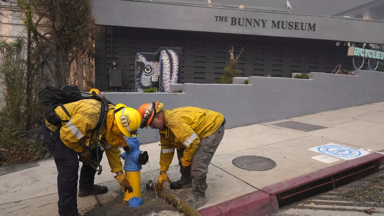 Los Angeles landmarks damaged by wildfires