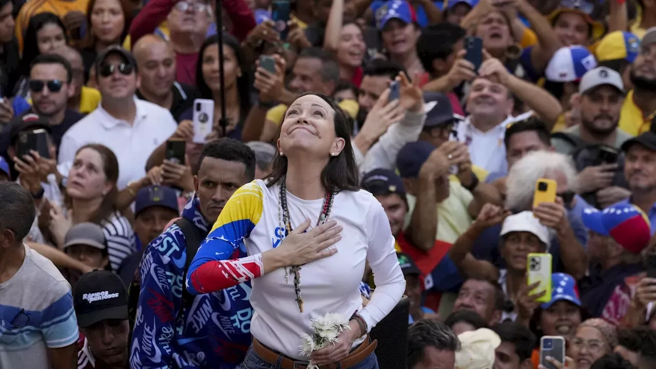 Maria Corina Machado, Venezuelan opposition leader, risks arrest and