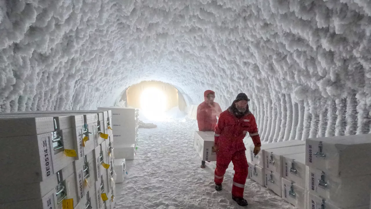 Scientists drill nearly 2 miles down to pull 1.2 million-year-old ice core from Antarctica