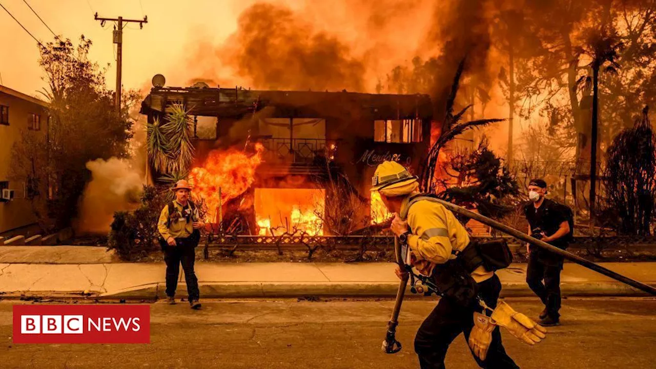 Incêndios em Los Angeles: Ventos de Santa Ana Criam 'Tempestade Perfeita' de Devastacao