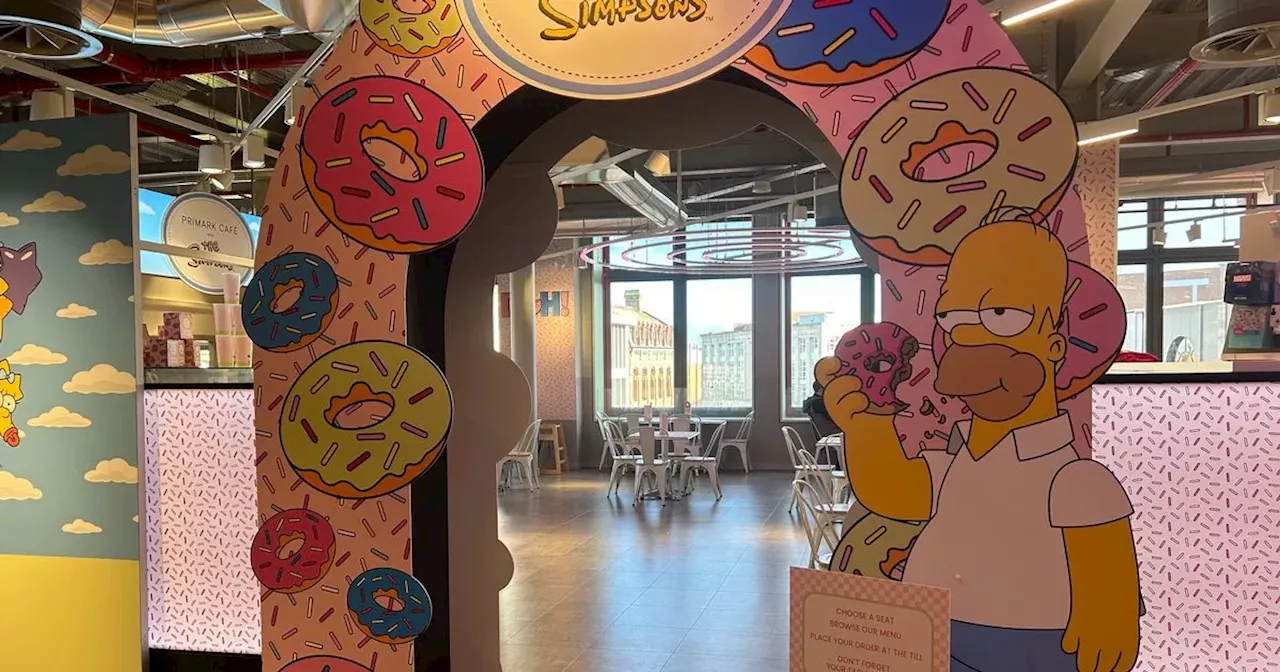 The Simpsons Cafe Opens in Belfast