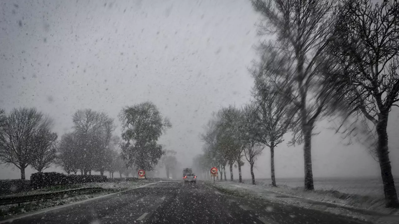 Neige dans le Pas-de-Calais: trois blessées dont deux graves dans un accident à Marck