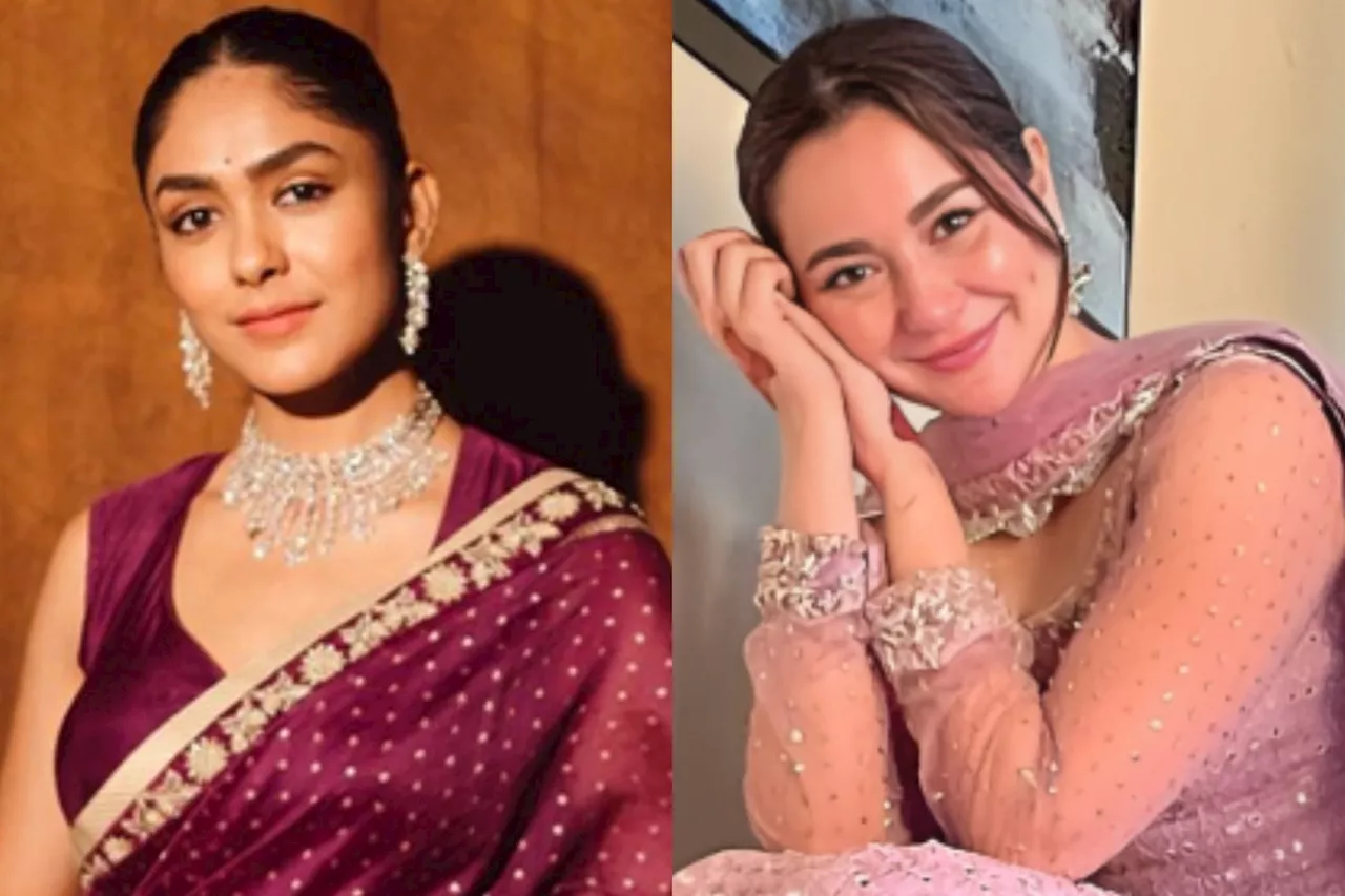 Mrunal Thakur mistakes fan account for Hania Amir’s account; netizens react humorously