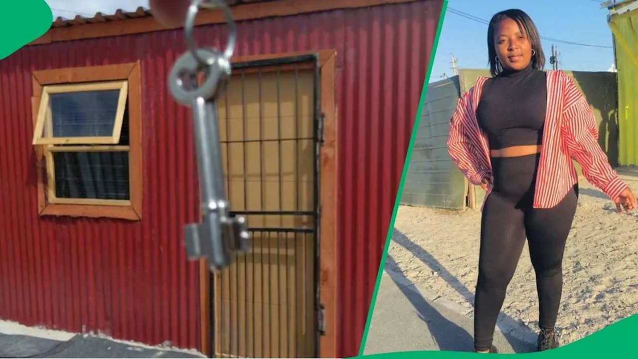 “My Own Space”: Woman Celebrates Moving Into Shack, Shows Off Beautiful Interior