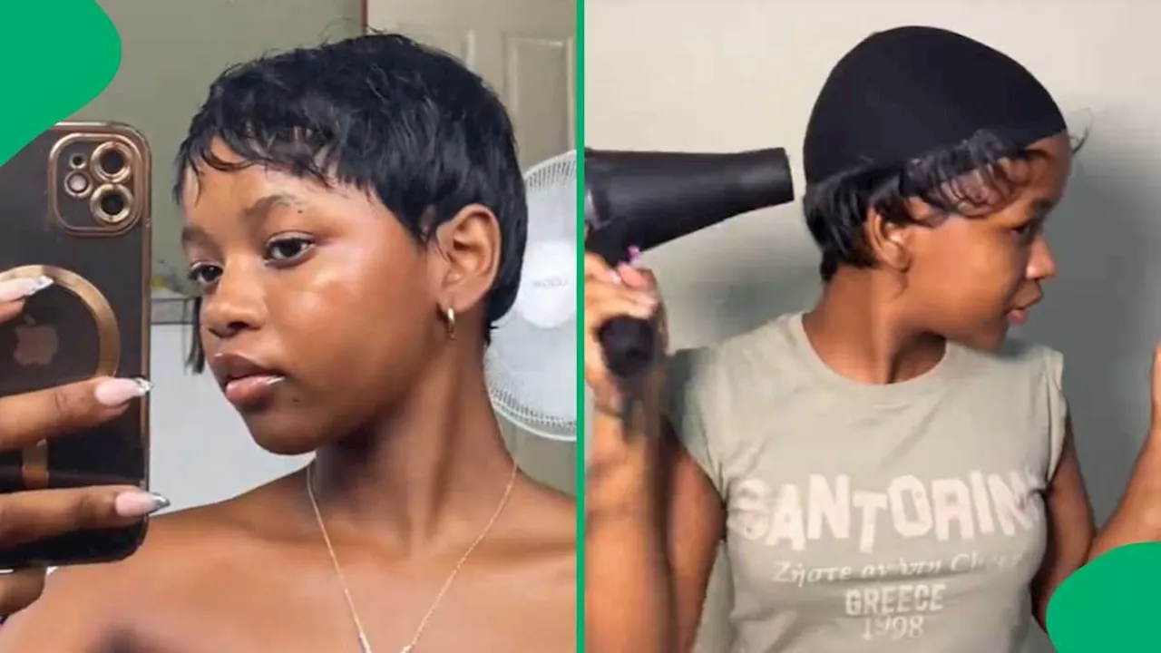 Woman's DIY Pixie Cut Attempt Goes Viral on TikTok