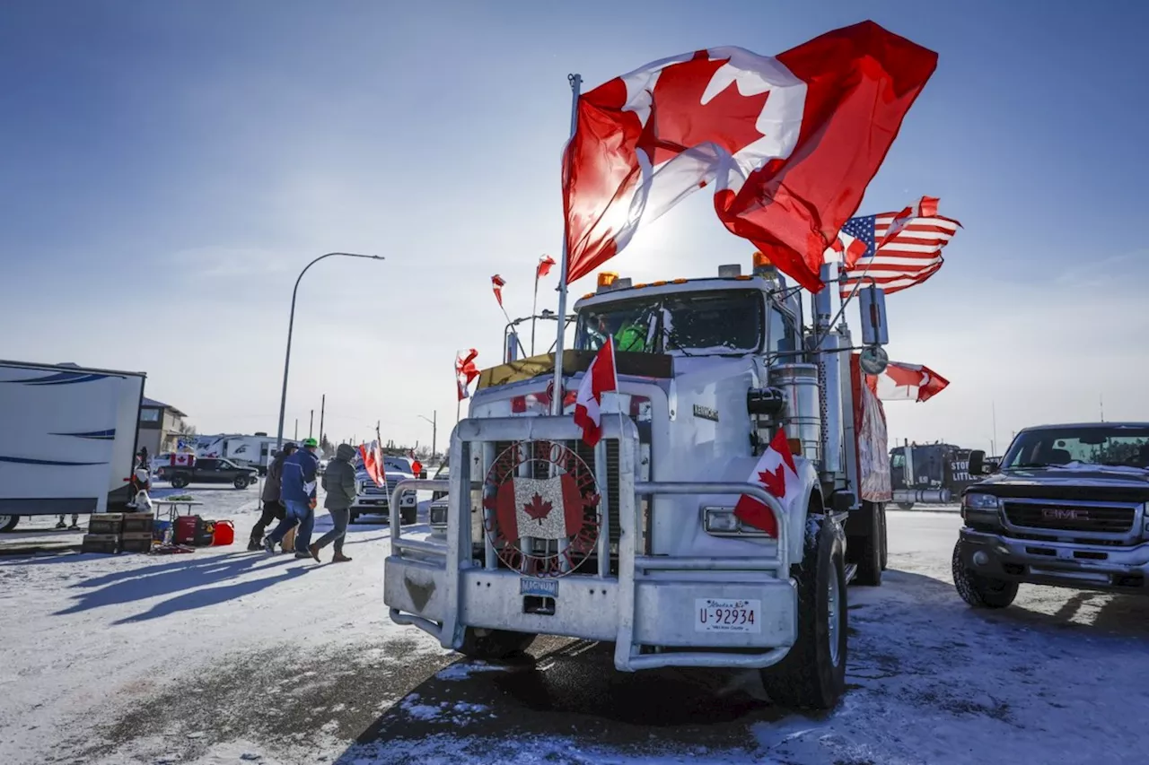 Sentencing hearing begins for men convicted of leading Coutts blockade