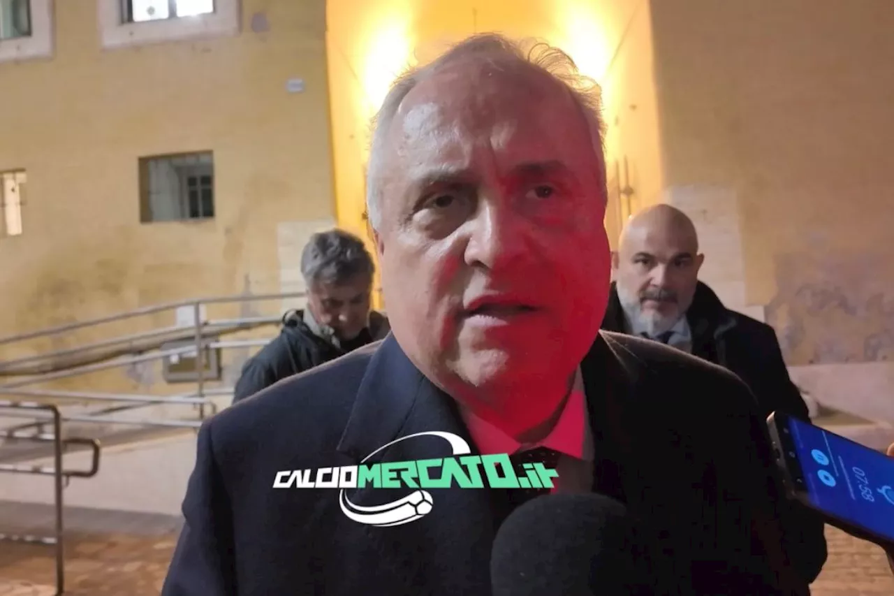 Lazio festeggia 125 anni: Lotito al Campidoglio con Pedro