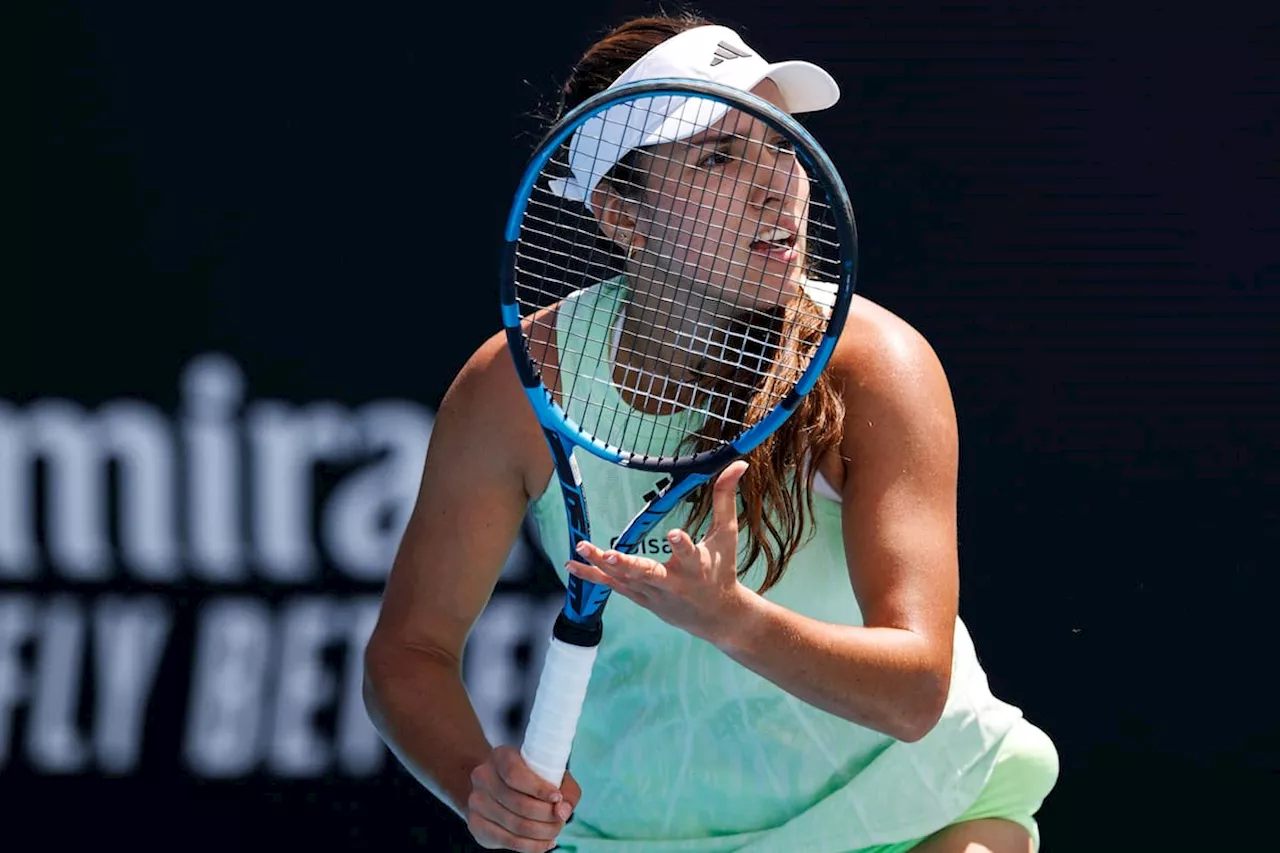 Camila Osorio conoce a su rival en la primera ronda del Abierto de Australia