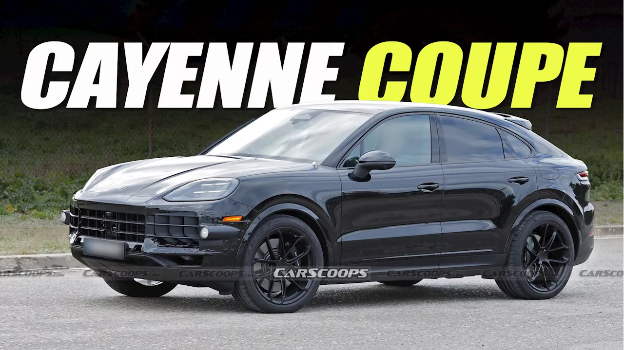 Porsche Cayenne Coupe Gets 992-Inspired Facelift