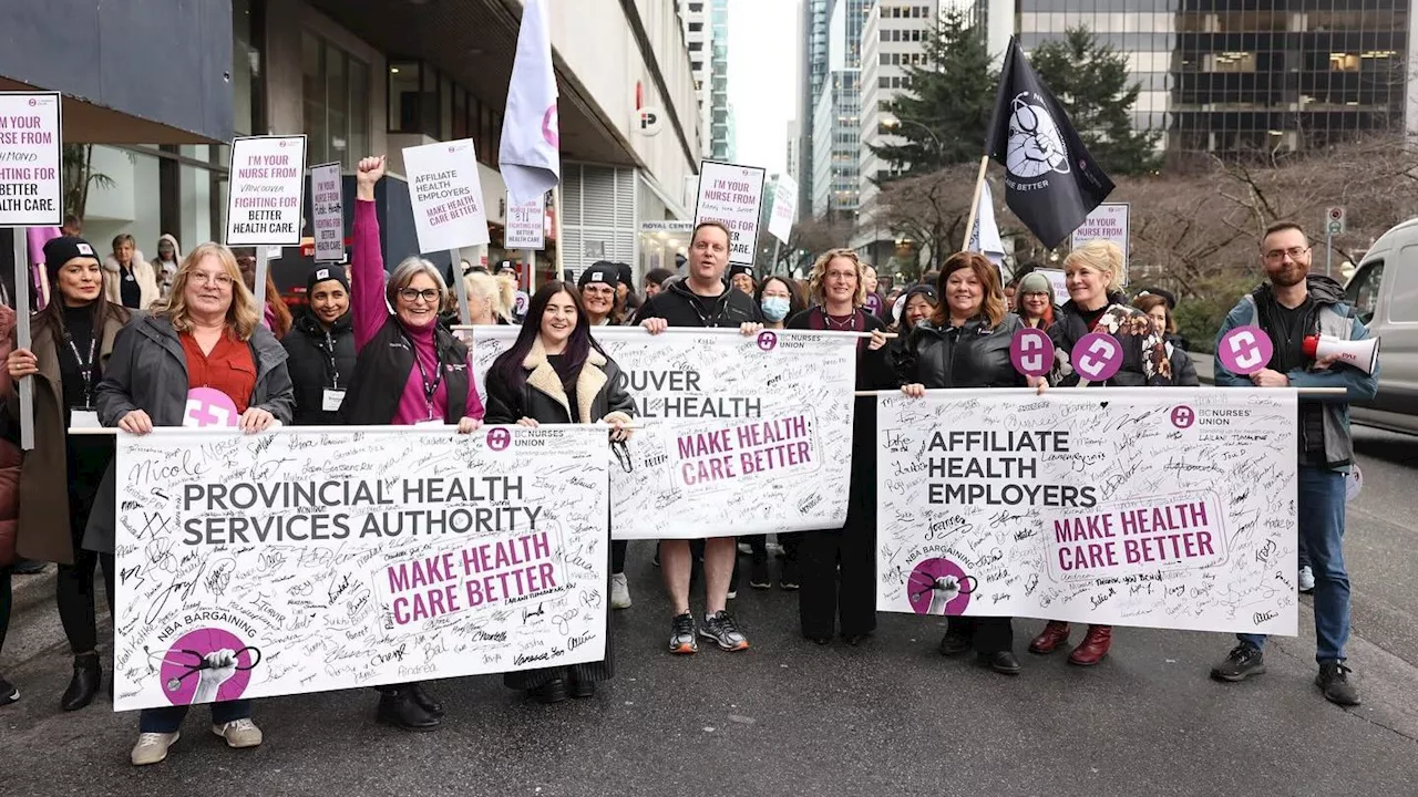 Vancouver Island Nurses Gather Ahead of Union Negotiations