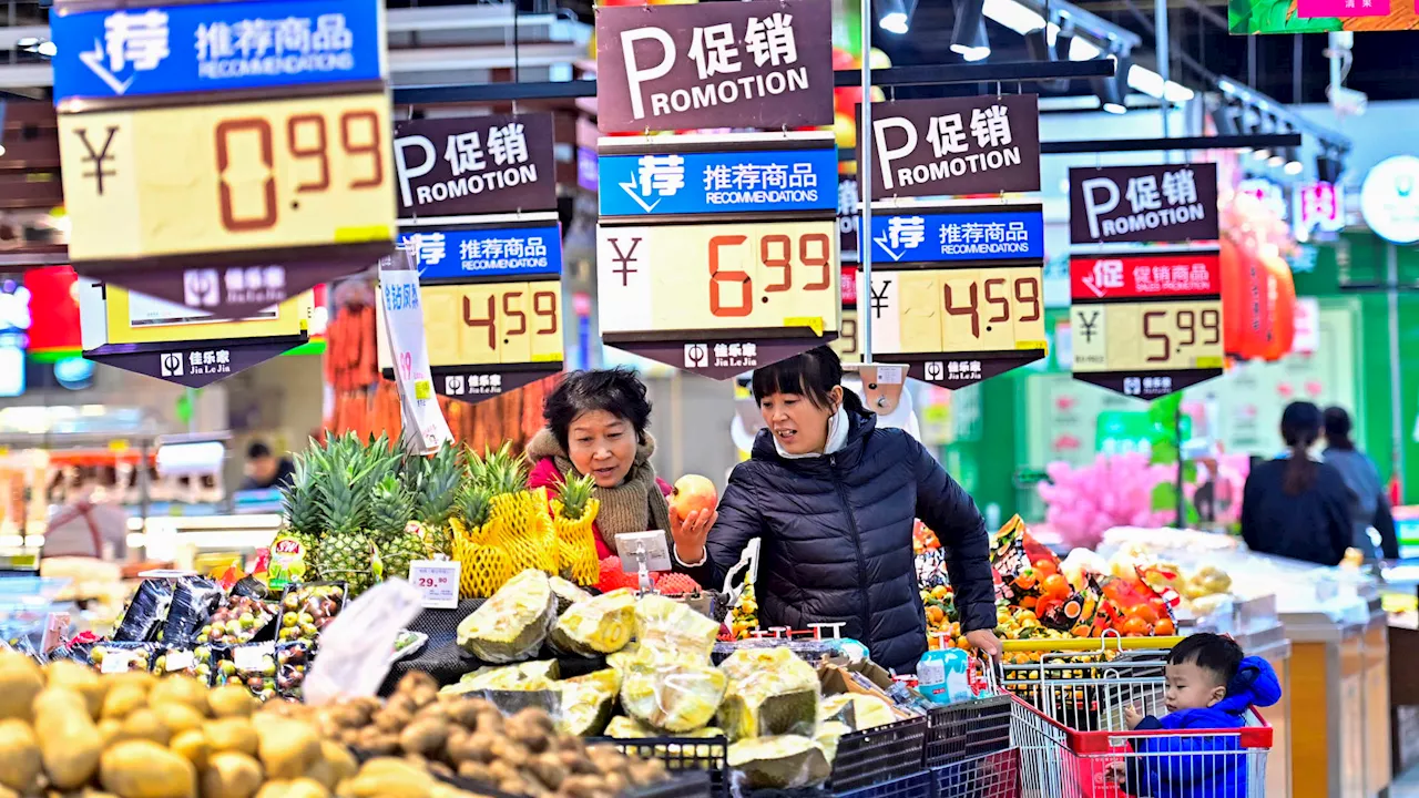 China's Inflation Cools, Fueling Deflation Fears