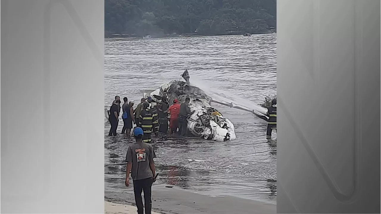 Aeronave Cai em Ubatuba, Matando Piloto e Ferindo Outras