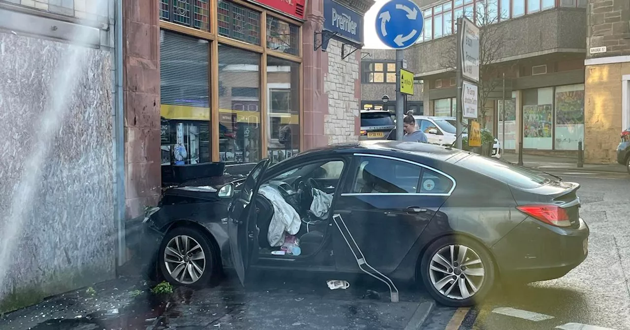 Car Crashes into Post Office in Tranent