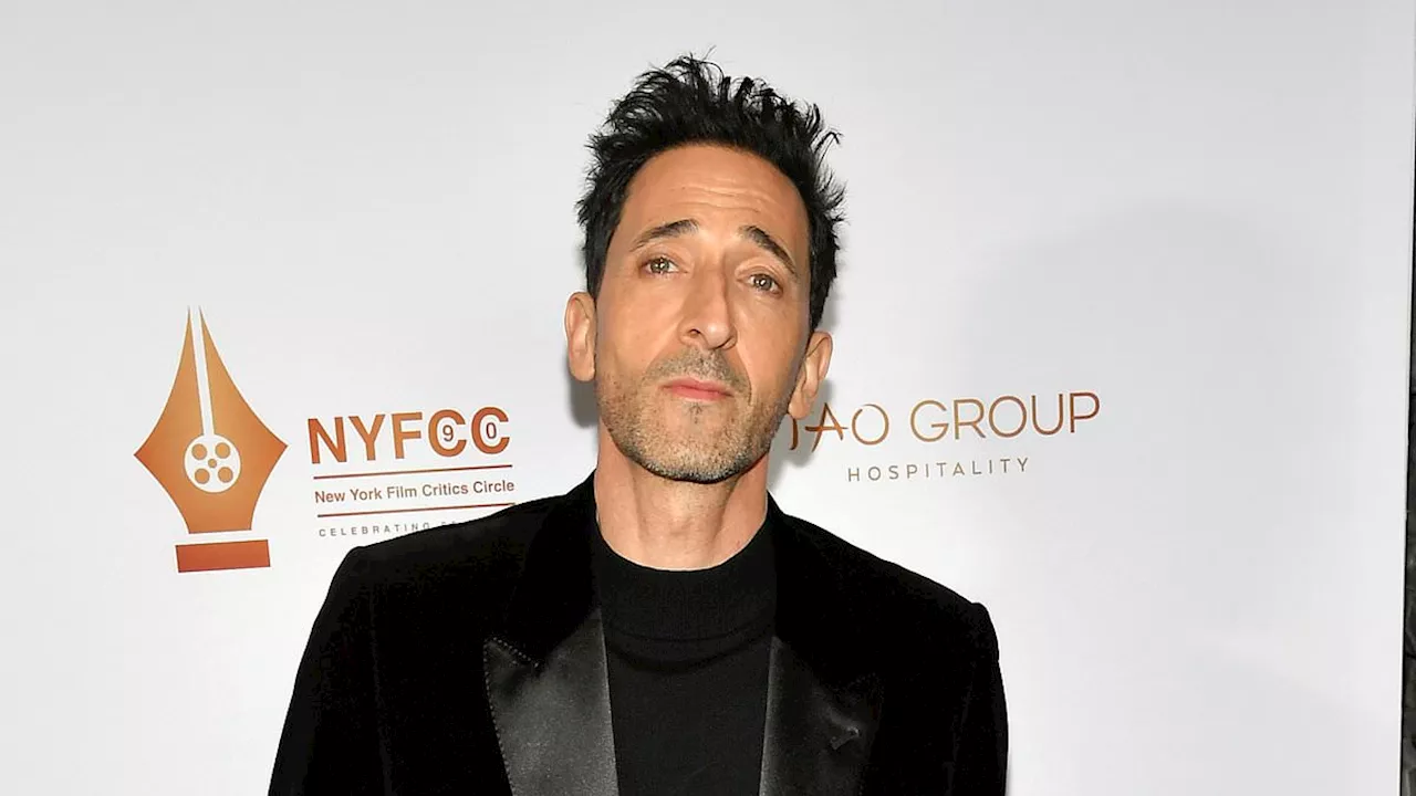 Adrien Brody Moved to Tears Accepting NYFCC Award Amid LA Wildfires