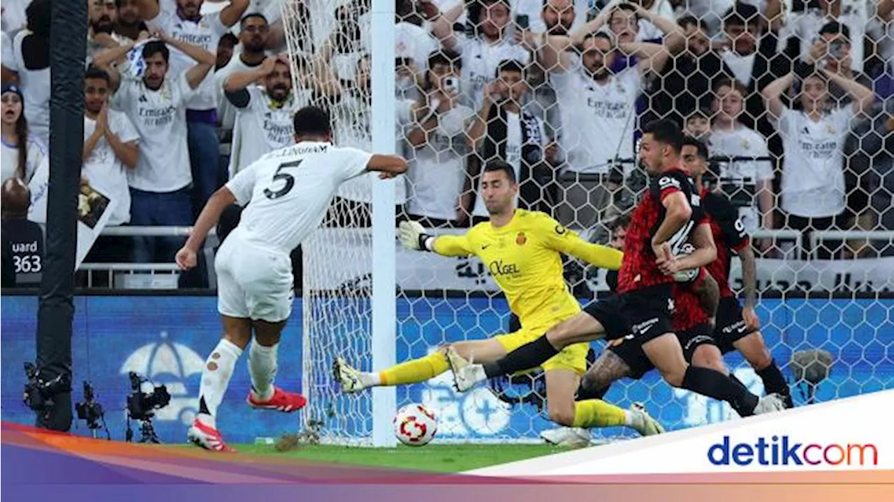 Piala Super Spanyol: Madrid ke Final Usai Kalahkan Mallorca 3-0