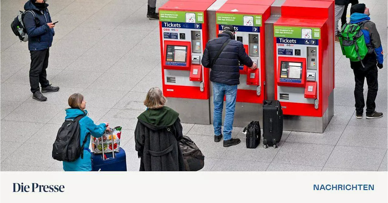 ÖBB tauschen alle Ticketautomaten in Österreich aus