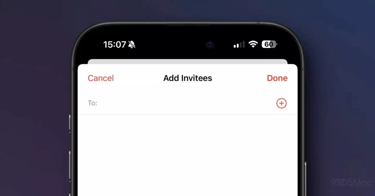 New Apple Invites App May Be Coming Soon