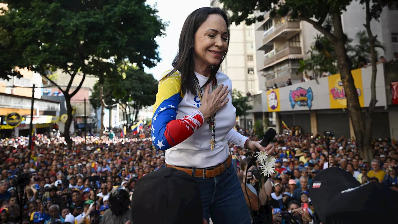 Venezuela-Oppositionsführerin Machado nach Kundgebung festgenommen