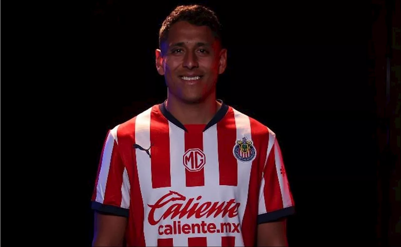 Chivas hace oficial la llegada de Luis Romo; el jugador llegó hoy mismo a Guadalajara