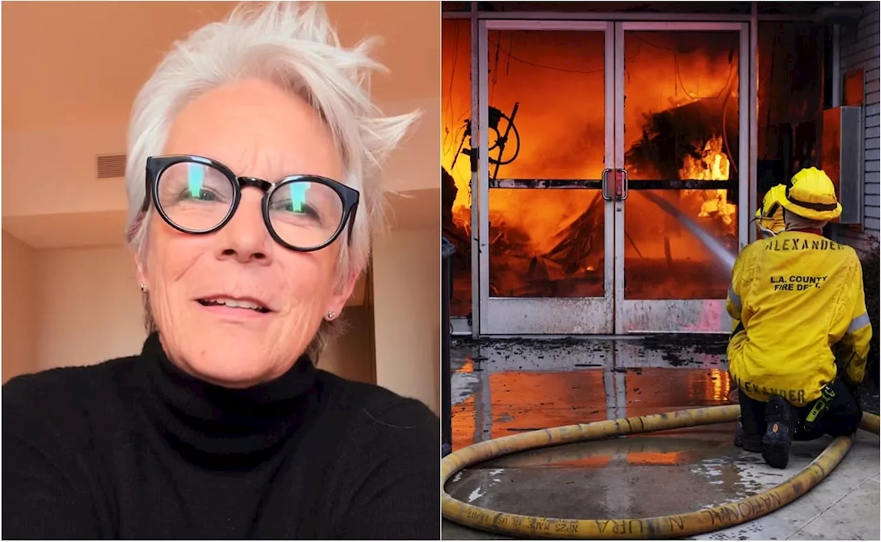 Jaime Lee Curtis Dona Millón de Dólares para Bomberos de Los Ángeles