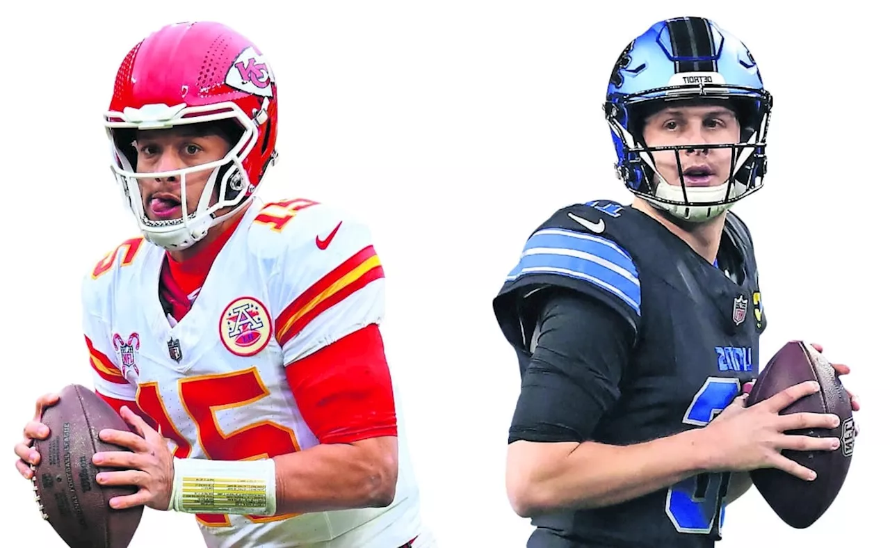 Lions de Detroit y Chiefs de Kansas City, favoritos para el Super Bowl LIX