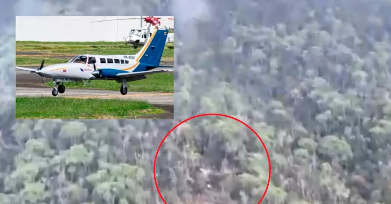 Urgente: confirman que la avioneta desaparecida en Antioquia fue avistada en zona rural de Urrao