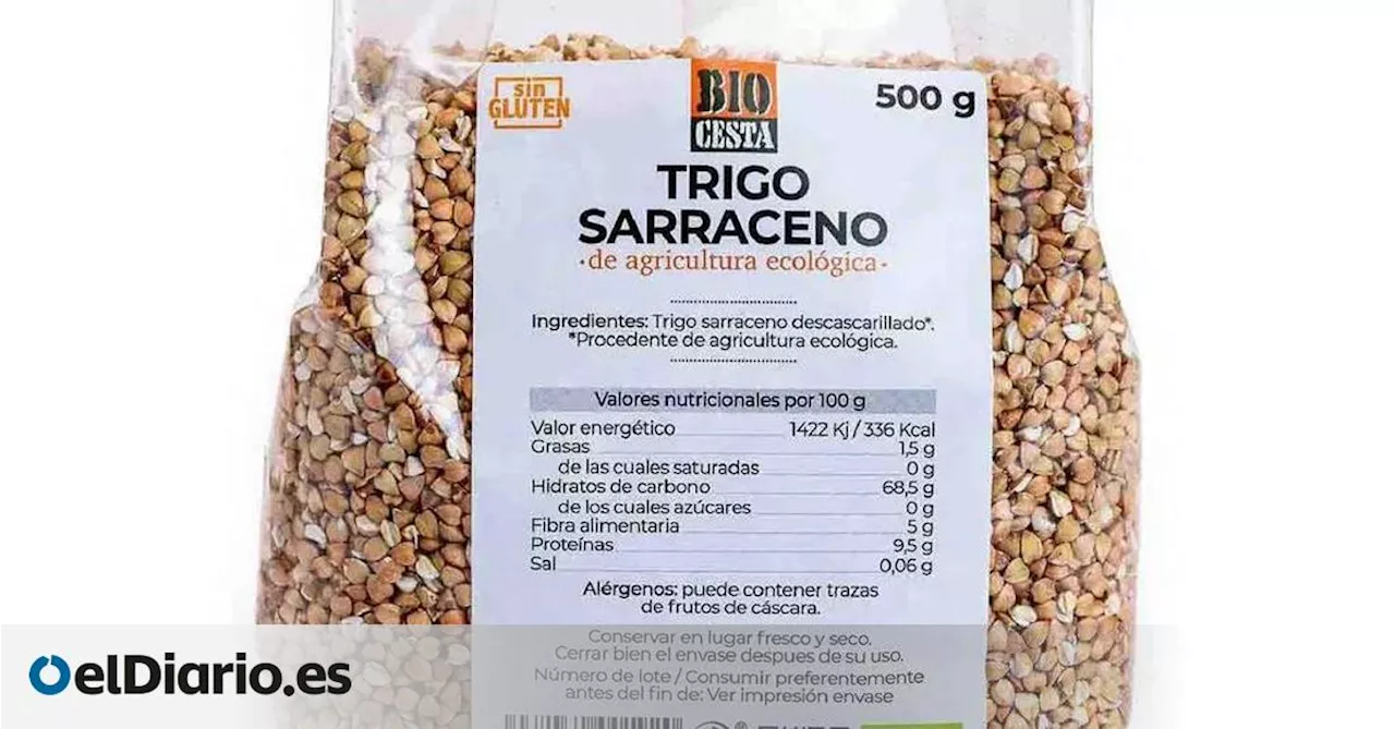 Alerta por presencia de trigo en producto de trigo sarraceno sin gluten