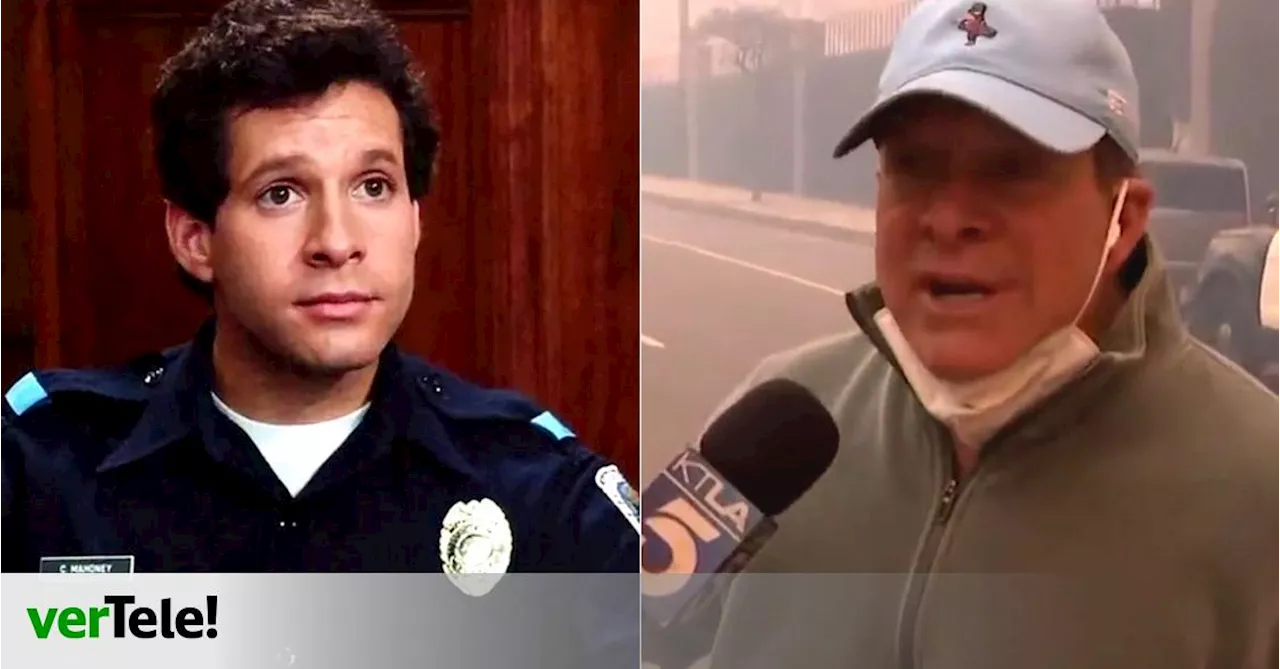 Steve Guttenberg, de 'Loca Academia de Policía', se cuela en la TV como 'héroe anónimo' en los incendios de Los Ángeles