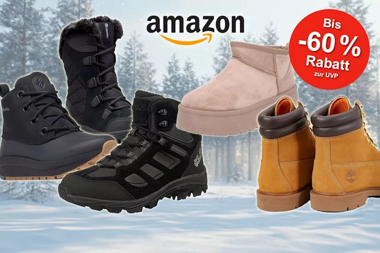 Amazon Winter Sale: Winterstiefel für Schneetage