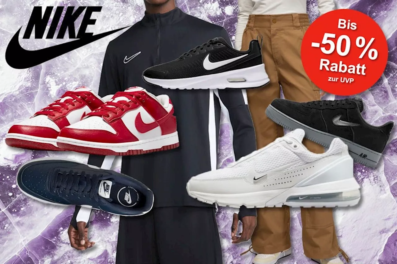 Nike Winter Sale: Bis zu 50% Rabatt auf Sneaker, Jacken und mehr