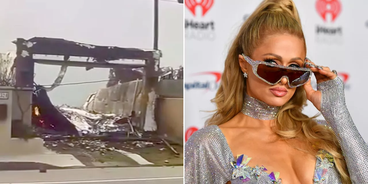 Paris Hilton trauert um ihr zerstörtes Malibu-Haus