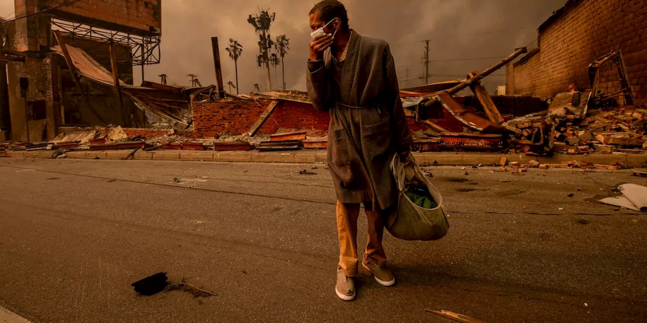 Devastation in Los Angeles as Wildfires Rage