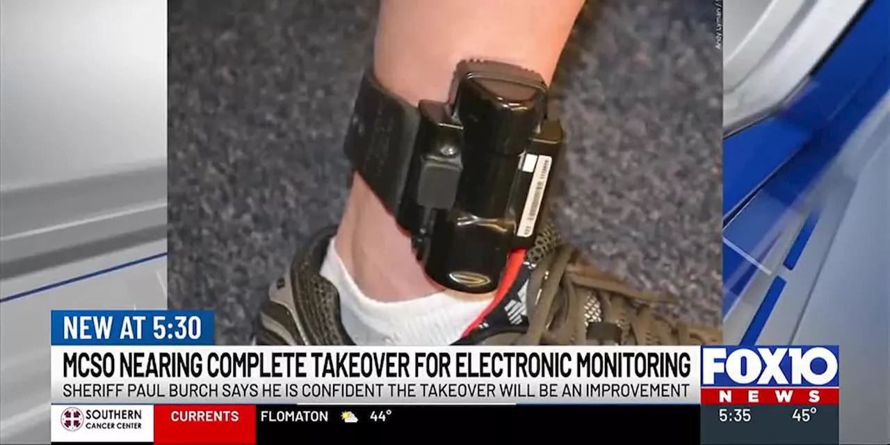 Sheriff's Office Takes Over Electronic Monitoring